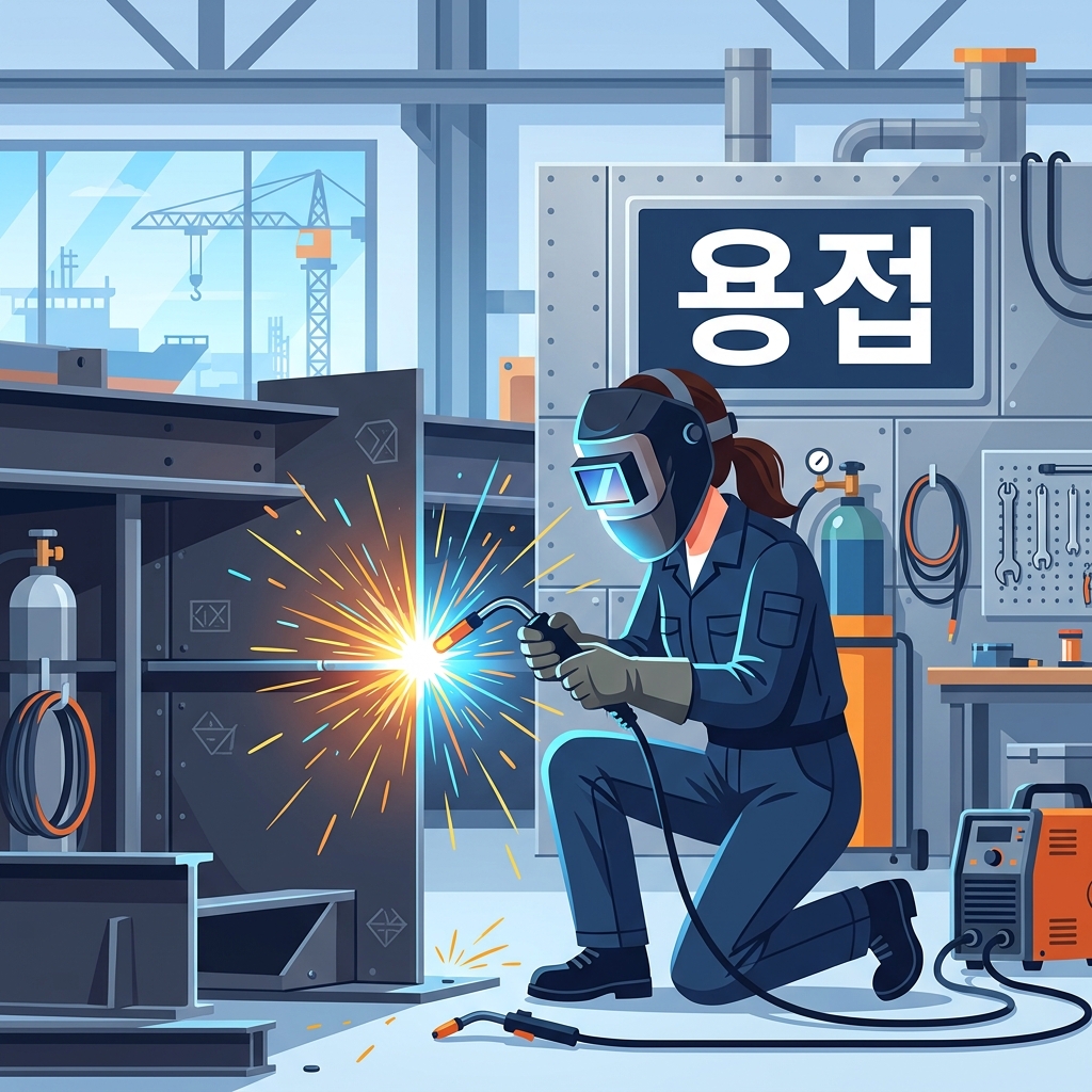 용접 실무 한국어